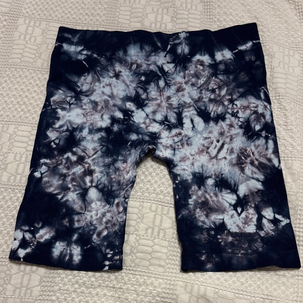 Women's Tie-Dye Sleepwear Nylon Spandex Shorts